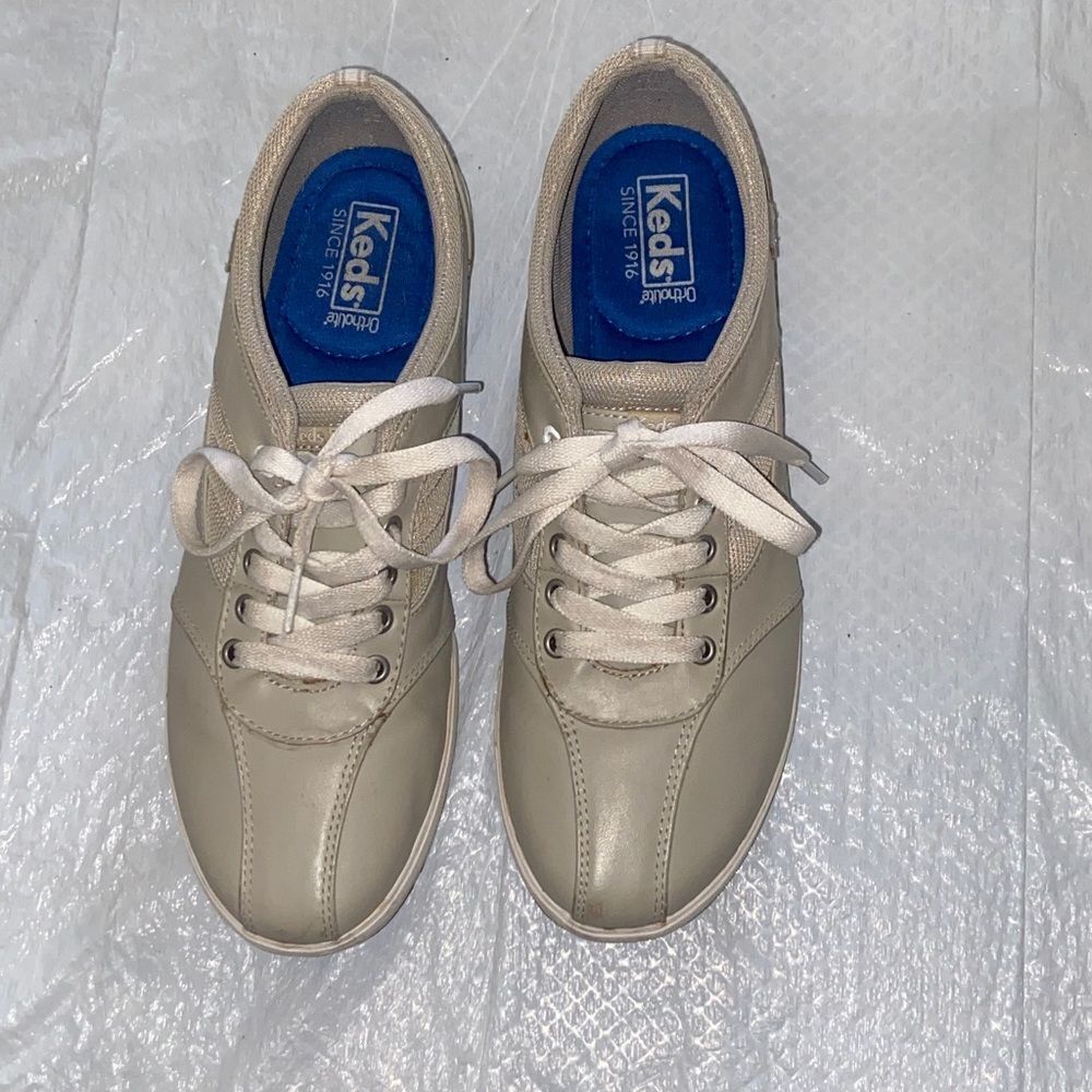 Keds Light Gray Casual Sneakers Size 9.5 US